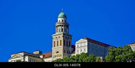 Bencés Főapátság Pannonhalma-stock-foto