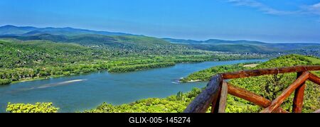 Dunakanyar-stock-foto