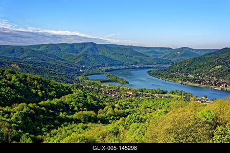 Dunakanyar-stock-foto