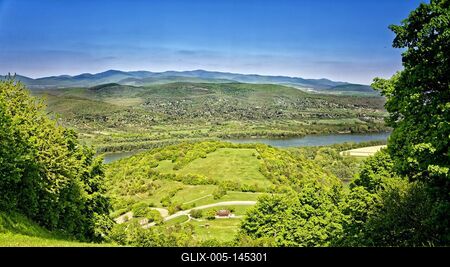 Dunakanyar-stock-foto