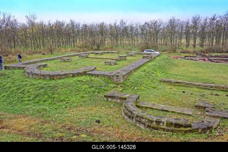 Az Aranymonostor Bugacon-stock-foto