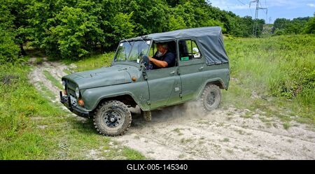 UAZ 469-stock-foto