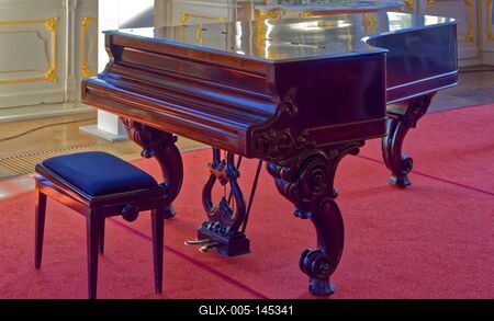 Steinway & Sons zongora-stock-foto