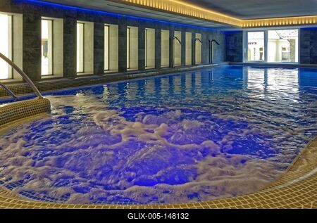 Bonvital Wellness & Gastro Hotel Hévíz, wellness fürdő-stock-foto