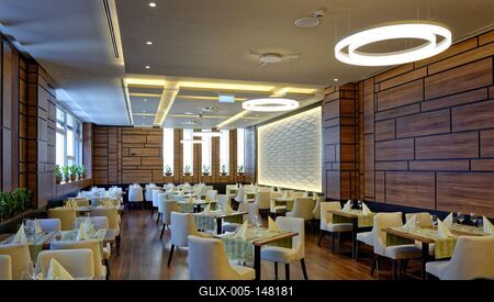 Bonvital Wellness & Gastro Hotel Hévíz, étterem-stock-foto