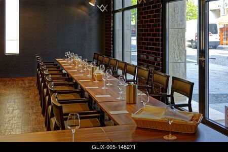 Bonvital Wellness & Gastro Hotel Hévíz, borkóstolás előkészület-stock-foto