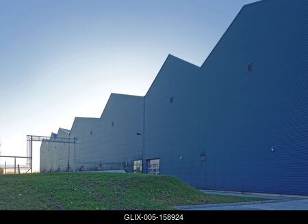 Grand Tokaj, óriási bor érlelőházak-stock-foto