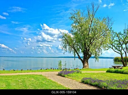 Balatongyörök-stock-foto