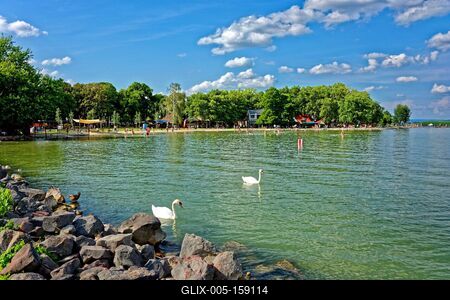 Balatongyörök-stock-foto