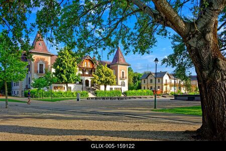 Keszthely-stock-foto