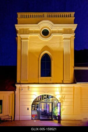 Harruckern-Wenckheim-Almásy-kastély, Gyula-stock-foto
