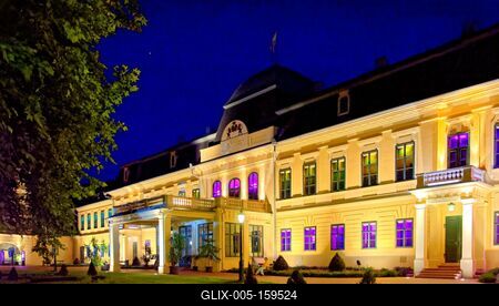 Harruckern-Wenckheim-Almásy-kastély, Gyula-stock-foto