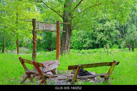 Szigetköz Natúrpark-stock-foto