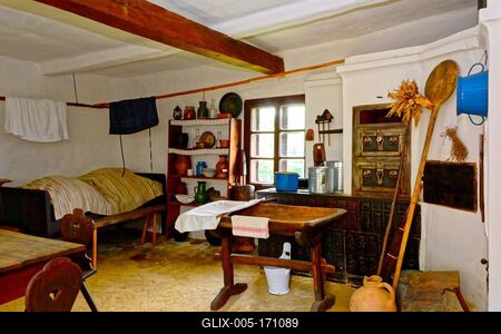 Őrségi Népi Műemlékegyüttes, Szalafő - Pityerszer-stock-foto