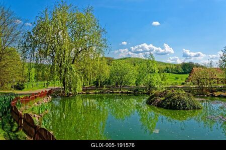 Falusi tavacska-stock-foto