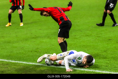 Honvéd FC-ZTE (2-2)-stock-foto