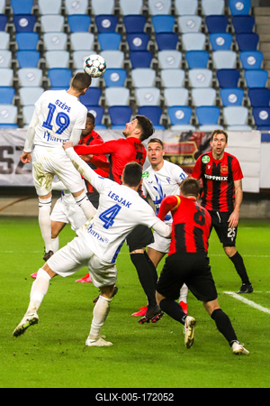 Honvéd FC-ZTE (2-2)-stock-foto