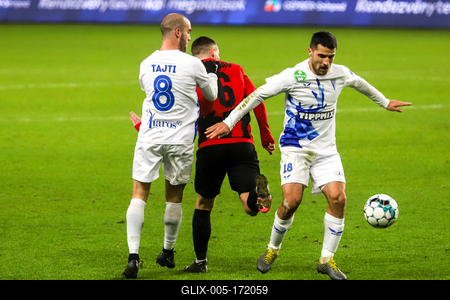 Honvéd FC-ZTE (2-2)-stock-foto