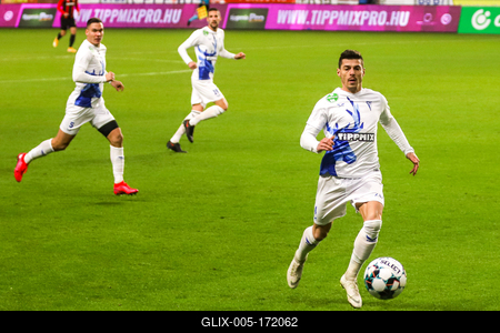 Honvéd FC-ZTE (2-2)-stock-foto