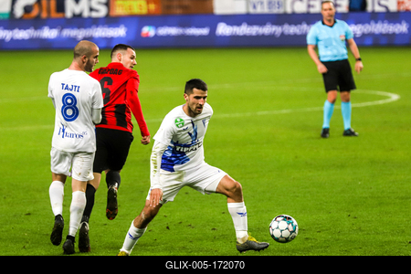 Honvéd FC-ZTE (2-2)-stock-foto