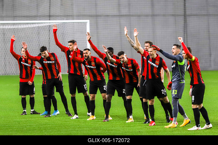 Honvéd FC-ZTE (2-2)-stock-foto