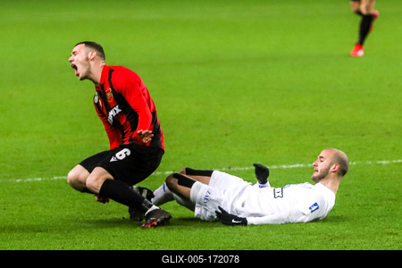 Honvéd FC-ZTE (2-2)-stock-foto