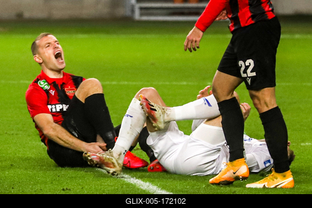 Honvéd FC-ZTE (2-2)-stock-foto