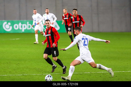 Honvéd FC-ZTE (2-2)-stock-foto