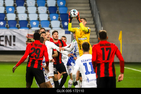 Honvéd FC-ZTE (2-2)-stock-foto