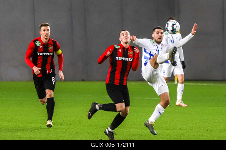 Honvéd FC-ZTE (2-2)-stock-foto