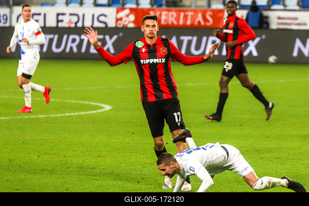 Honvéd FC-ZTE (2-2)-stock-foto