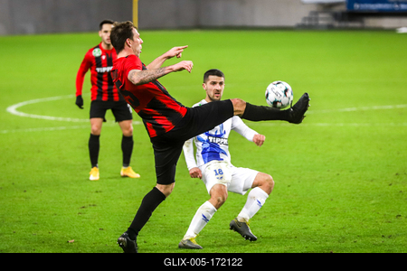 Honvéd FC-ZTE (2-2)-stock-foto