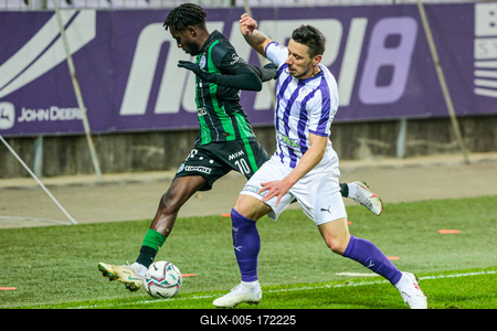 Újpest FC - Ferencváros TC match played in the 19th round of the OTP Bank League-stock-foto
