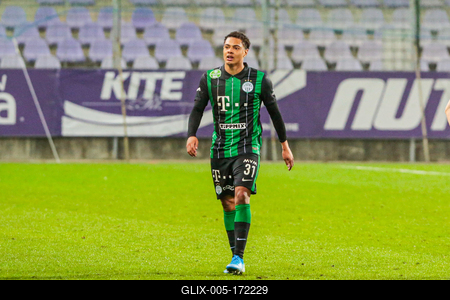 Újpest FC - Ferencváros TC match played in the 19th round of the OTP Bank League-stock-foto
