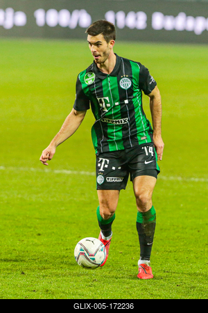 Újpest FC - Ferencváros TC match played in the 19th round of the OTP Bank League-stock-foto