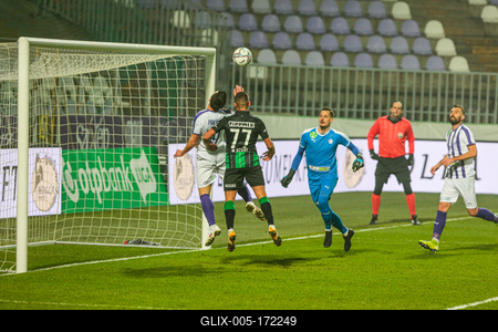 Újpest FC - Ferencváros TC match played in the 19th round of the OTP Bank League-stock-foto