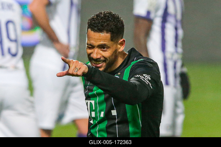 Újpest FC - Ferencváros TC match played in the 19th round of the OTP Bank League-stock-foto