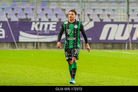 Újpest FC - Ferencváros TC match played in the 19th round of the OTP Bank League-stock-foto