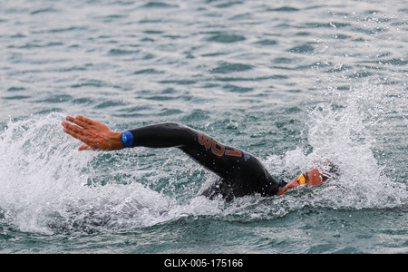 LEN European Aquatics Championships / SWIM-OPEN WATER-MEN-5KM-stock-foto