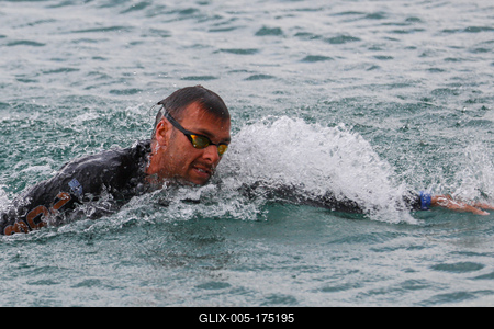 LEN European Aquatics Championships / SWIM-OPEN WATER-MEN-5KM-stock-foto