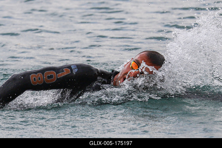 LEN European Aquatics Championships / SWIM-OPEN WATER-MEN-5KM-stock-foto