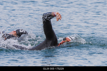 LEN European Aquatics Championships / SWIM-OPEN WATER-MEN-5KM-stock-foto