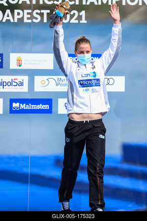 LEN European Aquatics Championships - SWIM-OPEN WATER 25KM - Woman-stock-foto
