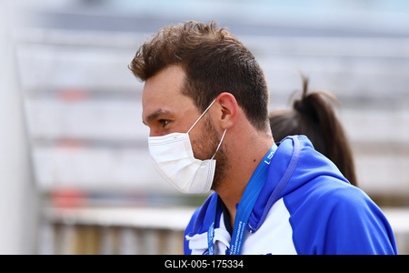 LEN European Aquatics Championships - SWIM-OPEN WATER 25KM MAN-stock-foto