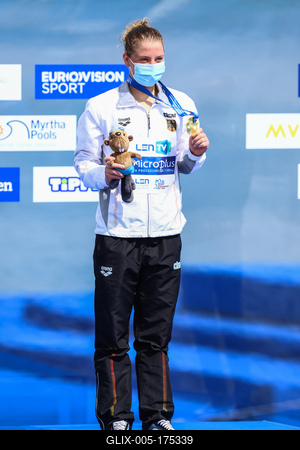 LEN European Aquatics Championships - SWIM-OPEN WATER 25KM - Woman-stock-foto