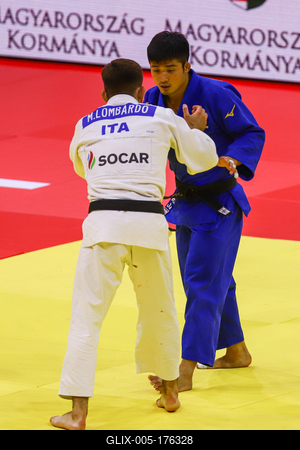 World Judo Championships Hungary 2021 - Day 2 Final Serie-stock-foto