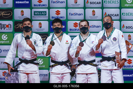 World Judo Championships Hungary 2021 - Day 2 Final Serie-stock-foto