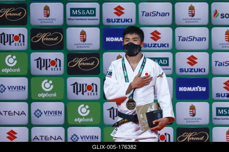 World Judo Championships Hungary 2021 - Day 2 Final Serie-stock-foto