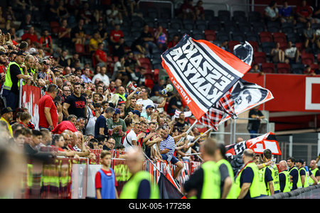 Football NB I - Budapest Honvéd-Debreceni VSC-stock-foto