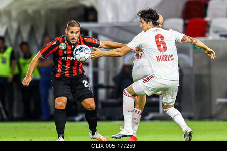 Football NB I - Budapest Honvéd-Debreceni VSC-stock-foto